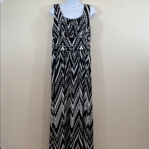 AB Studio Sleeveless Maxi Dress  Size L